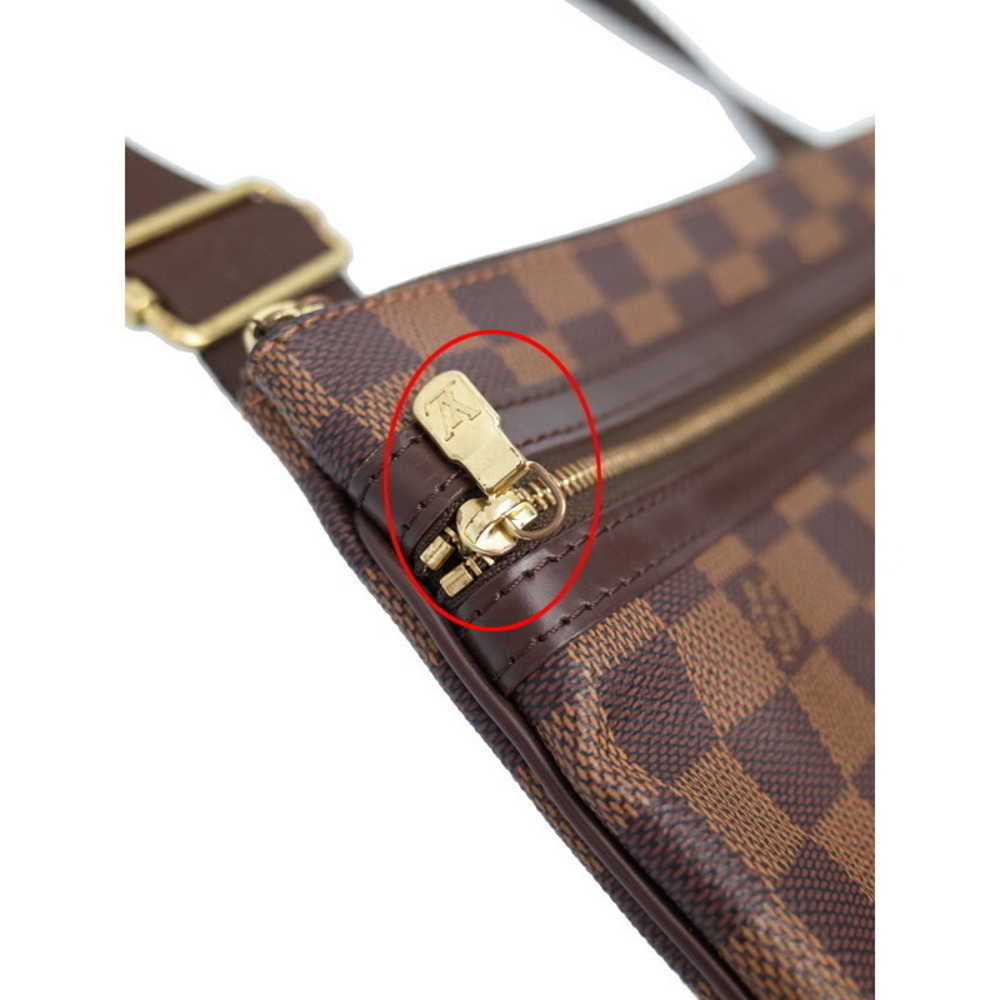 Louis Vuitton Damier Ebene Brown Pochette Bosphore Shoulder Bag - Picture 5 of 8